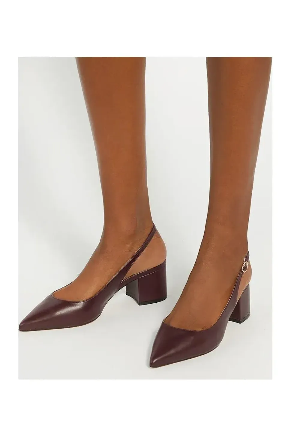 'Compelled' Leather Strappy Heels