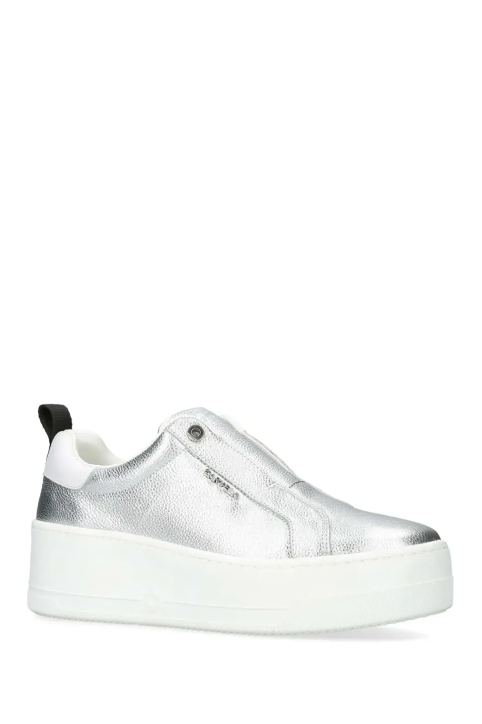 'Connected Laceless' Leather Trainers