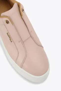 'Connected Laceless' Leather Trainers