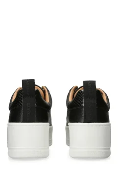 'Connected Laceless' Leather Trainers