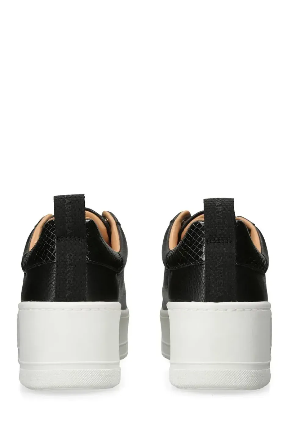 'Connected Laceless' Leather Trainers