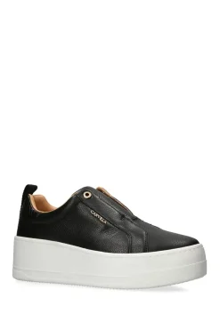 'Connected Laceless' Leather Trainers