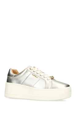 'Connected' Leather Trainers