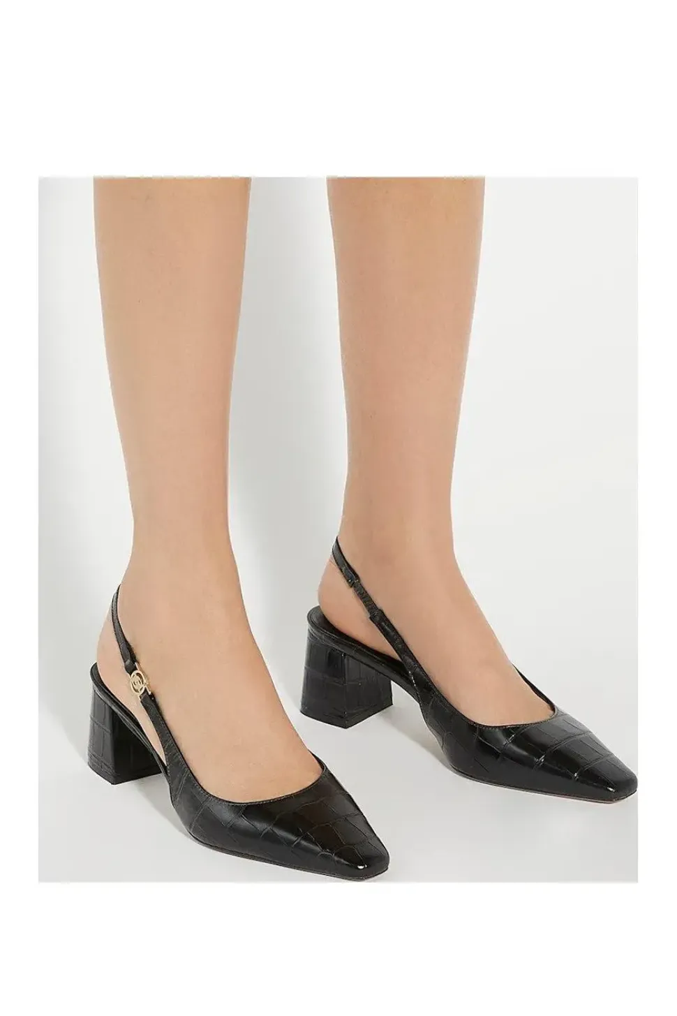'Contact' Leather Strappy Heels
