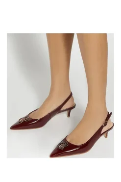 'Context' Leather Strappy Heels