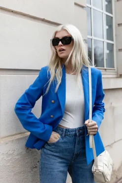 'Corporal' Military Button Blazer