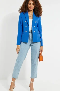 'Corporal' Military Button Blazer