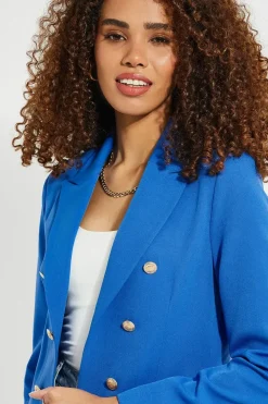 'Corporal' Military Button Blazer