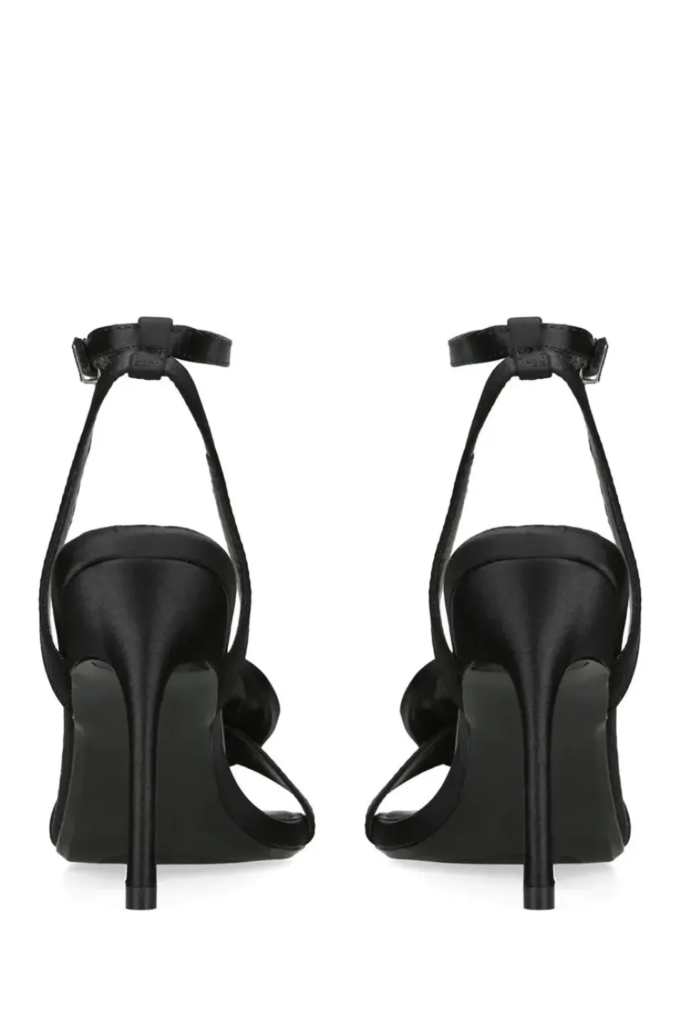 'Corsage Sandal 100' Satin Heels