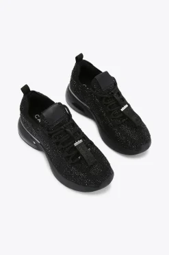 'Cosmic Bubble Jewel' Fabric Trainers