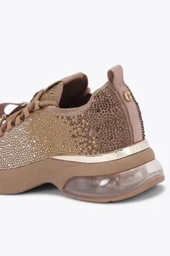 'Cosmic Bubble Jewel' Fabric Trainers