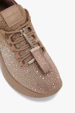 'Cosmic Bubble Jewel' Fabric Trainers