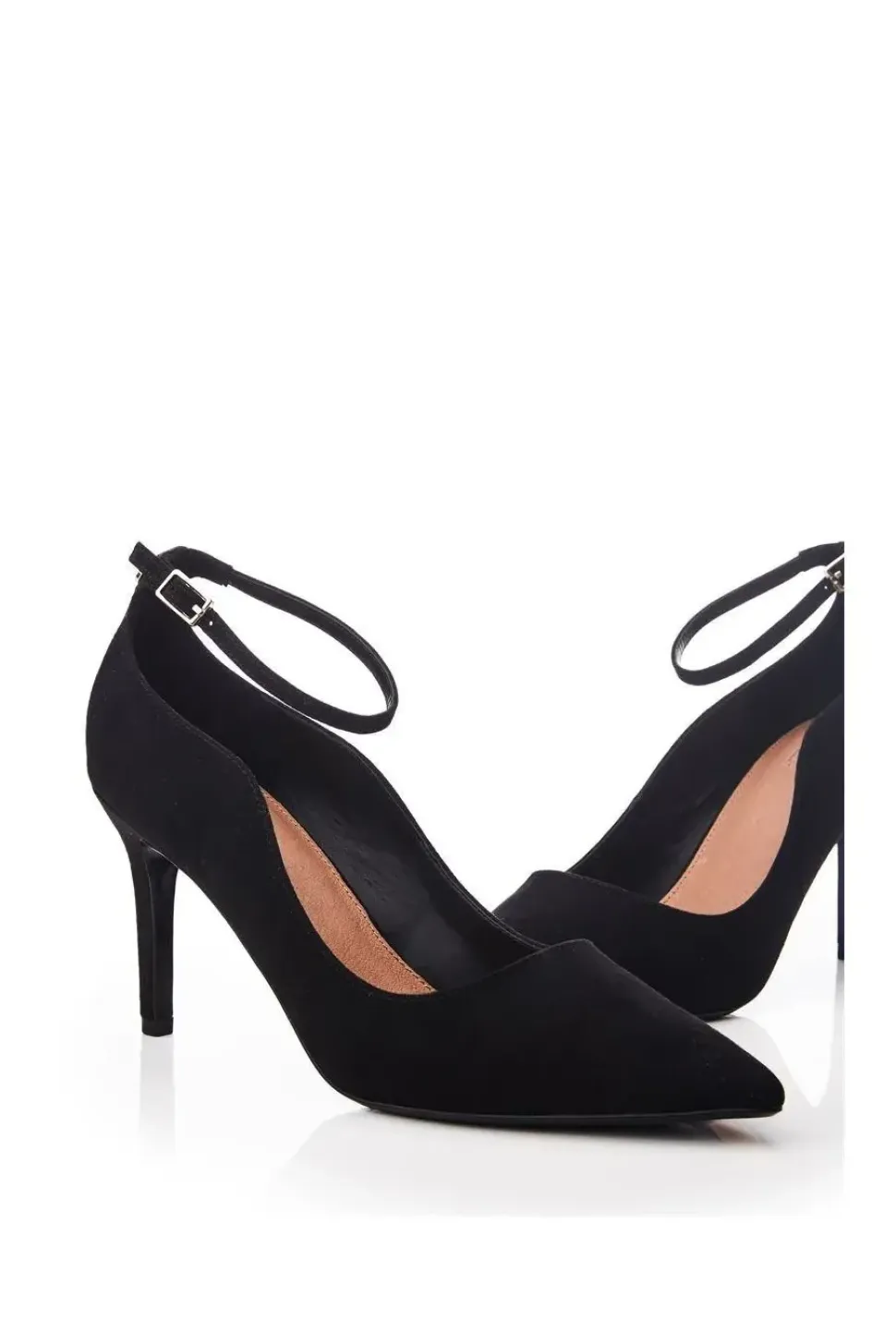 'Cristel' Alcantara Court Shoes