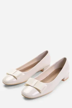 'Croatia' Wide Fit Pump With Bow Detail