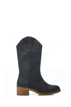 'Dana' Leather Heeled Boots