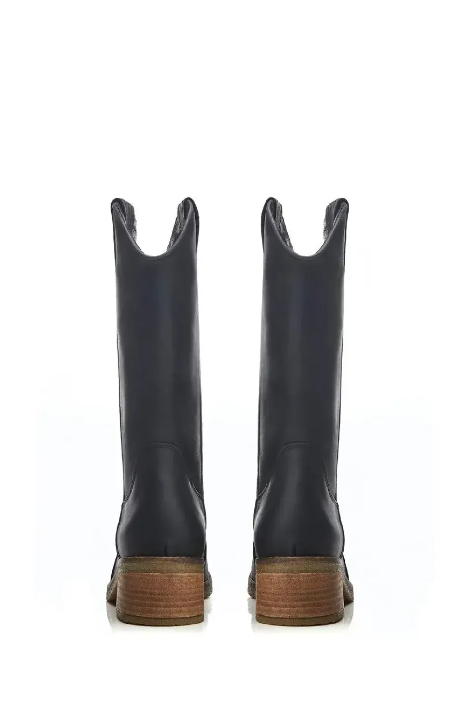 'Dana' Leather Heeled Boots
