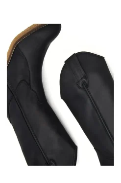 'Dana' Leather Heeled Boots