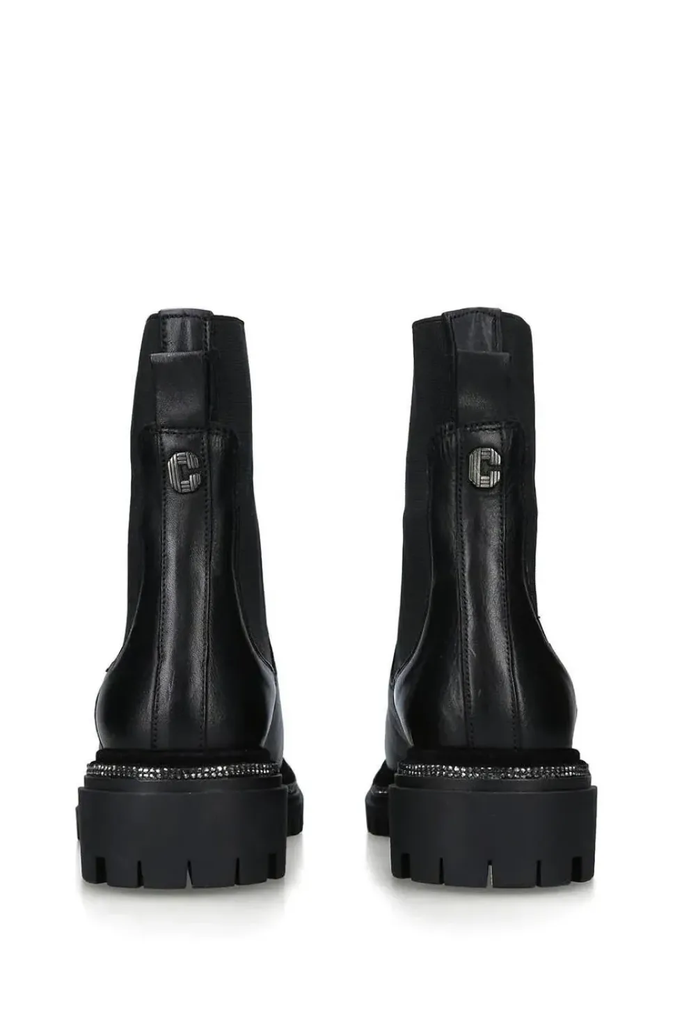 'Dazzle Ankle' Leather Boots