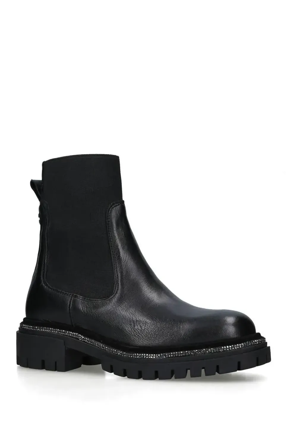 'Dazzle Ankle' Leather Boots