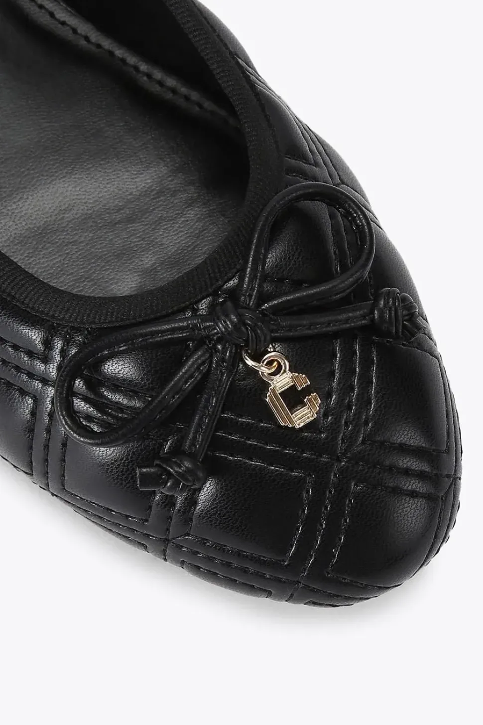 'Diamond Quilt Ballerina' Flats