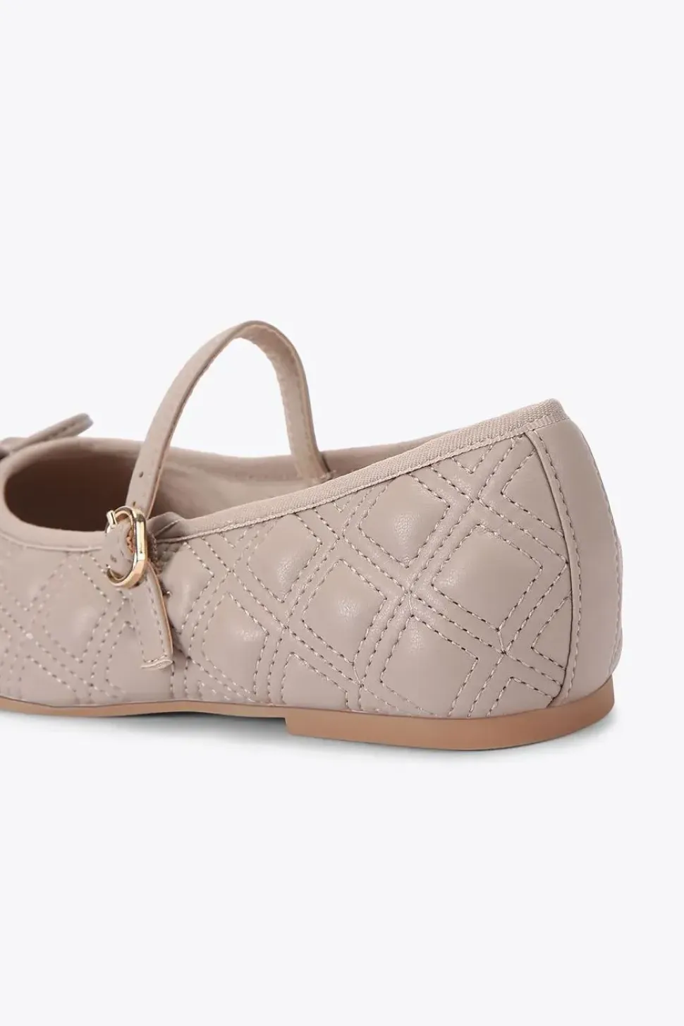 'Diamond Quilt Ballerina' Flats