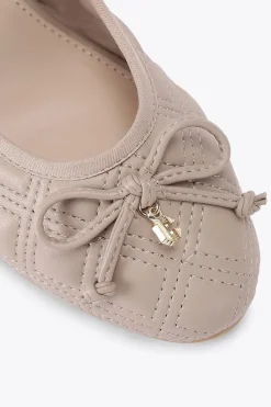 'Diamond Quilt Ballerina' Flats