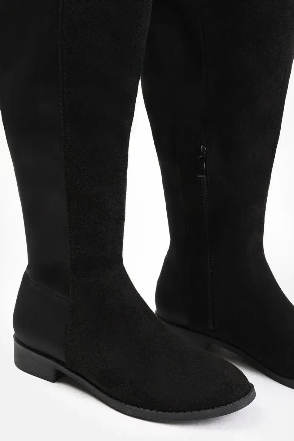 'Diem' Stretch Wide Calf Over The Knee Boots