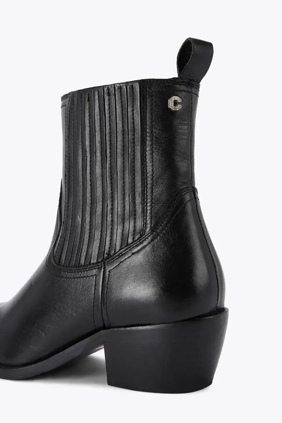'Dolly Western' Leather Boots