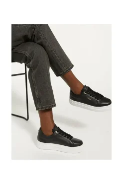 'Eastern' Leather Trainers