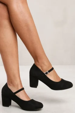 'Eben' Block Heel Mary Jane Pumps