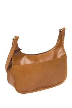 'Ellipse' Leather Cross Body Bag