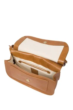 'Ellipse' Leather Cross Body Bag