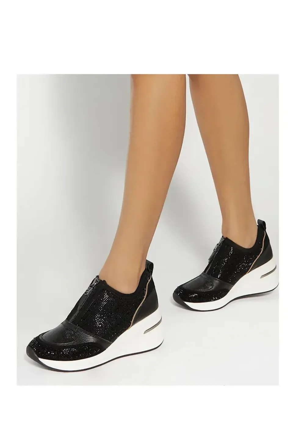'Elsha' Leather Trainers