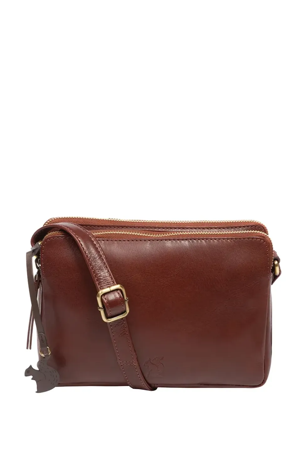 'Ember' Leather Cross Body Bag