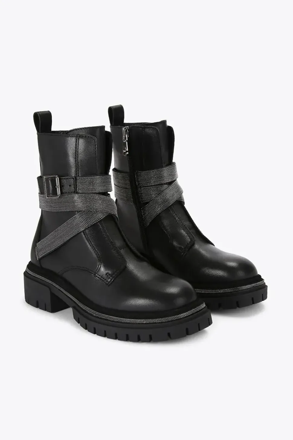 'Emblaze Ankle' Leather Boots