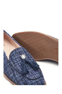 'Emmarose' Textile Ballet Pumps