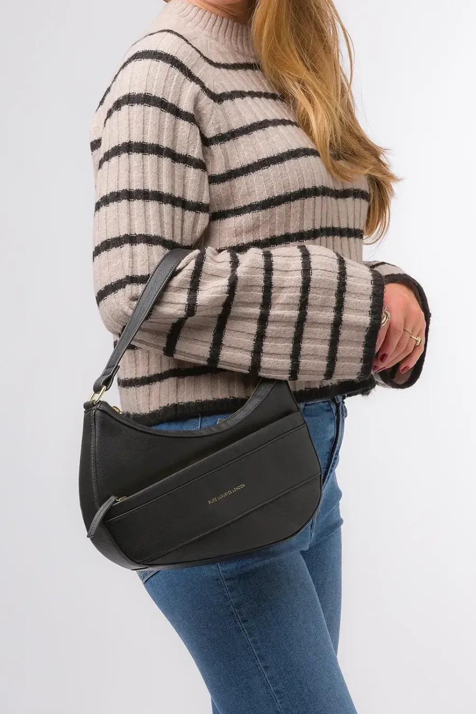 'Emma' Nappa Leather Grab Bag