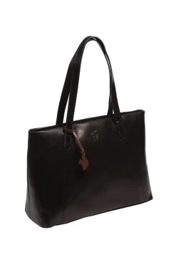 'Enola' Leather Tote Bag