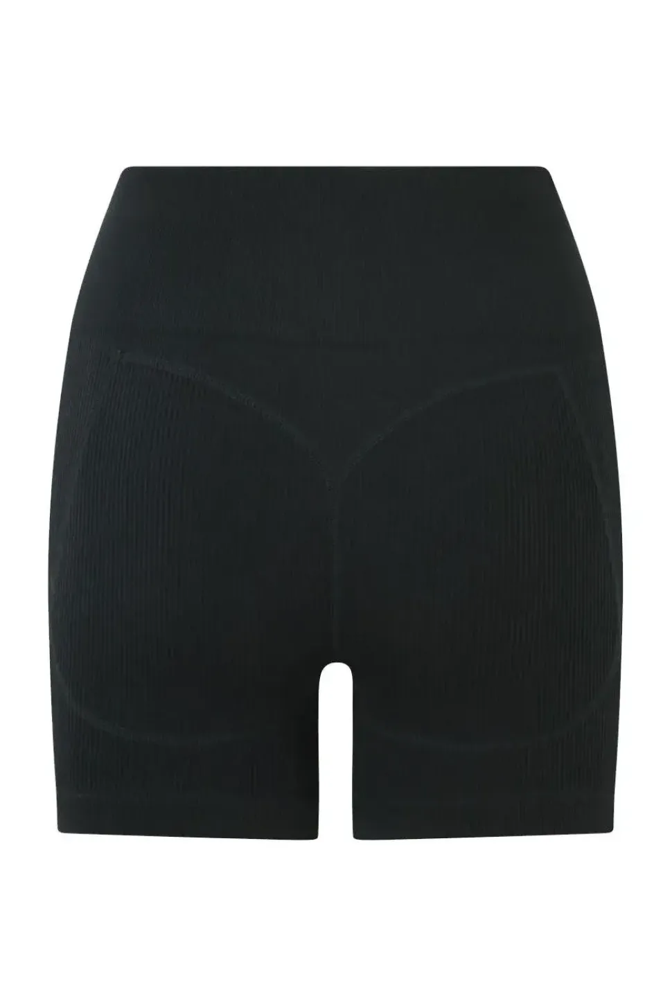 'Essential' Seamless Ribbed Gym Shorts