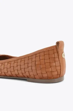 'Evie' Leather Flats