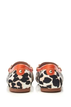 'Famina' Print Pony Loafers