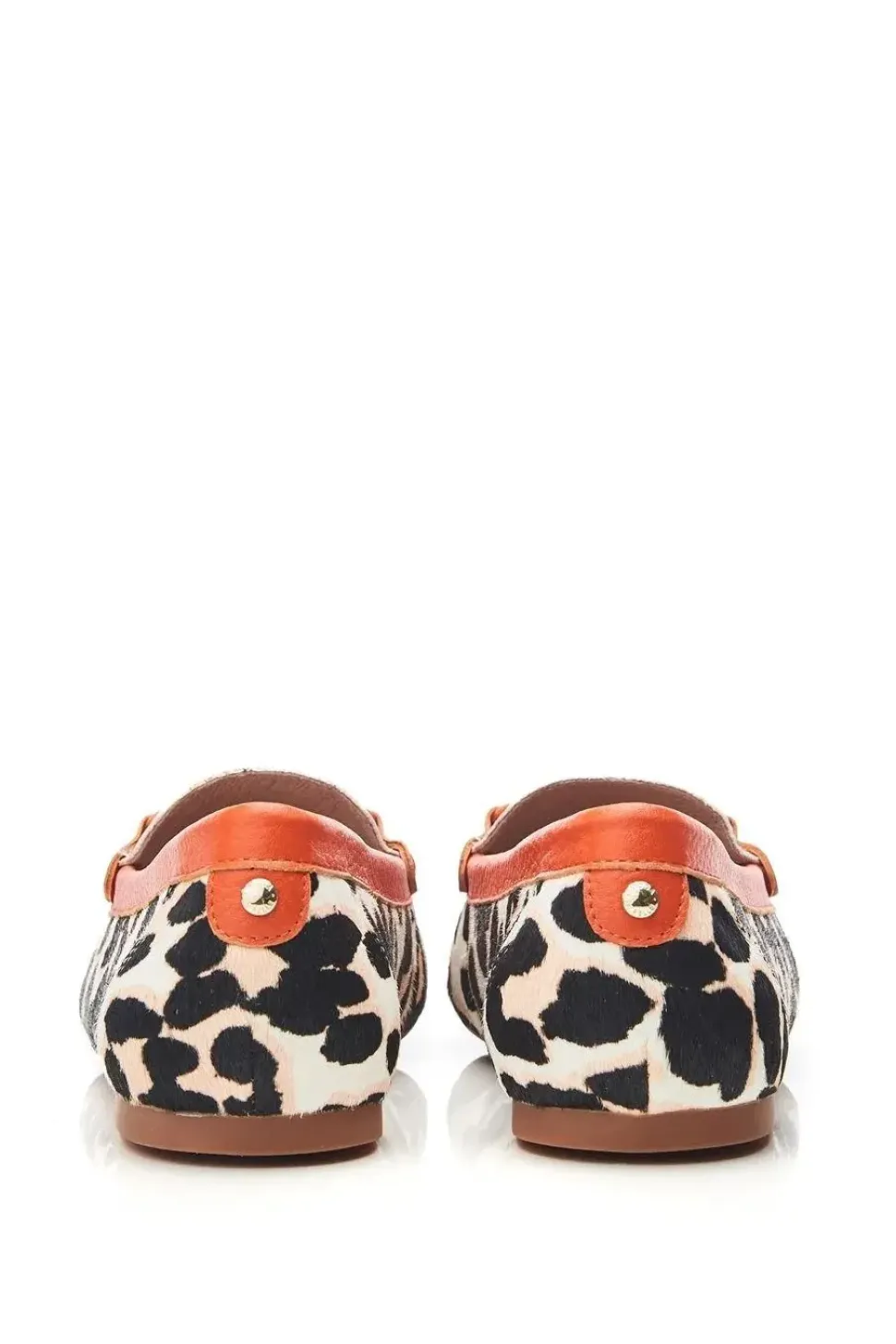 'Famina' Print Pony Loafers