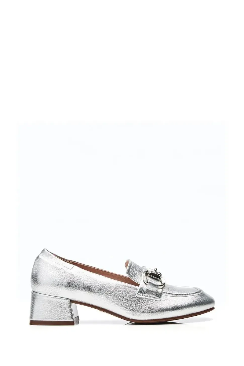 'Fenet' Metallic Leather Trainers