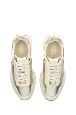 'Flare Gala' Leather Trainers