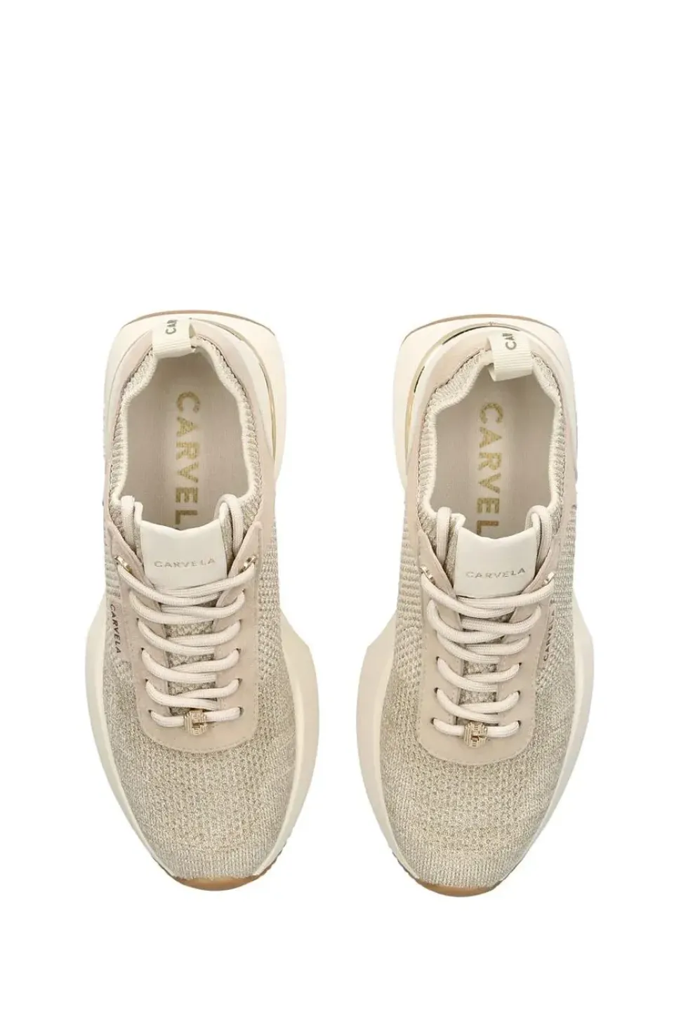 'Flare Knit' Fabric Trainers