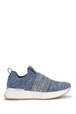 'Flare Sparkle' Fabric Trainers