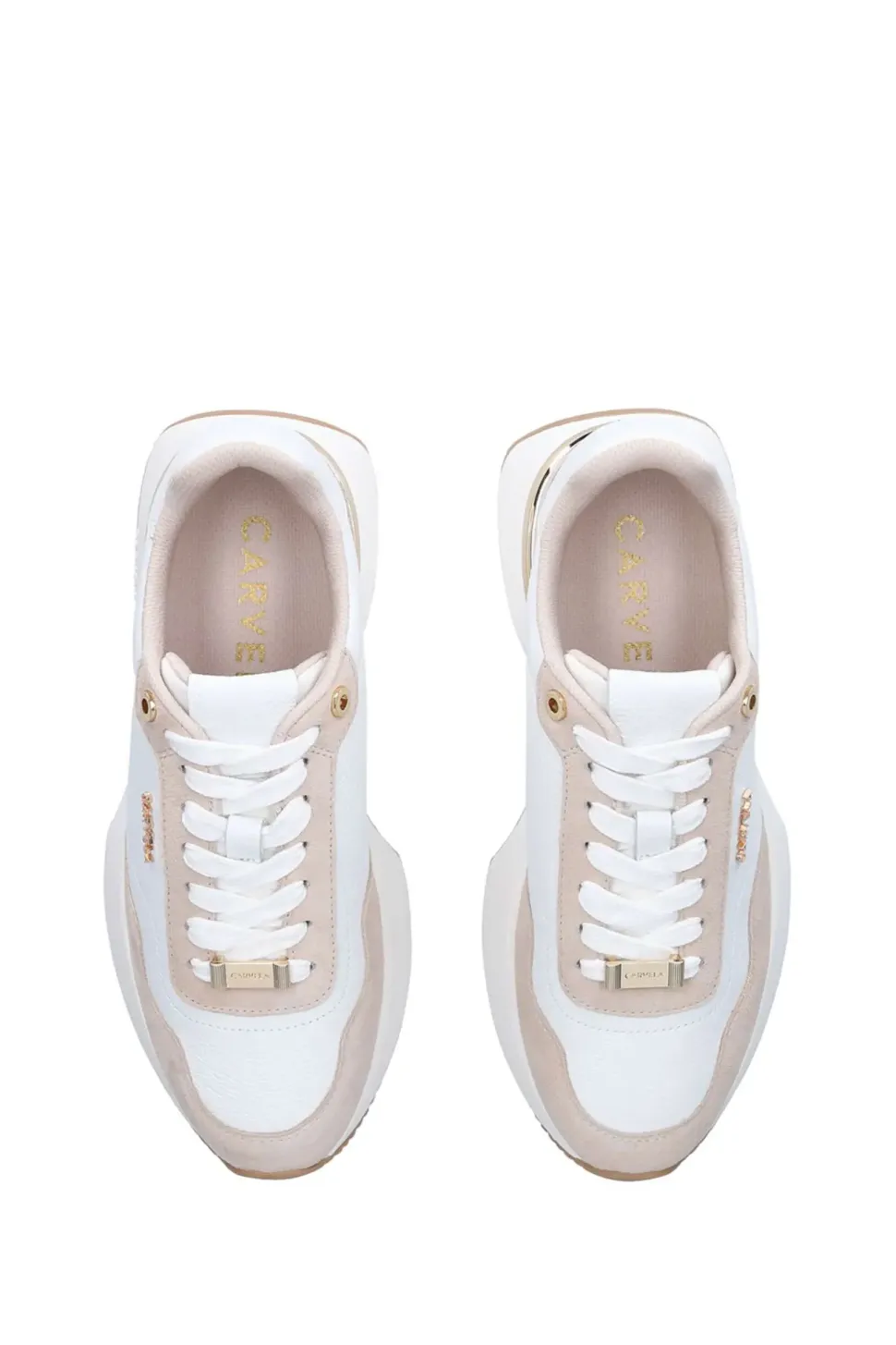 'Flare' Leather Suede Trainers