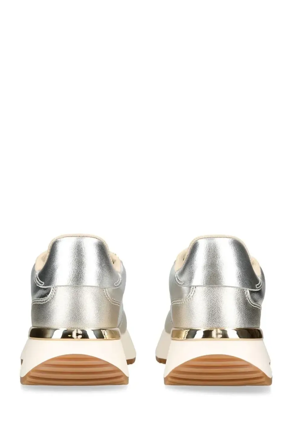 'Flare' Leather Trainers