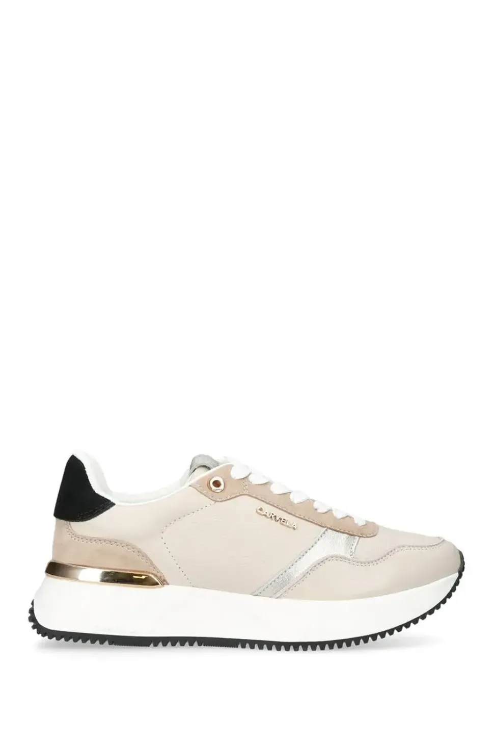 'Flare' Leather Trainers