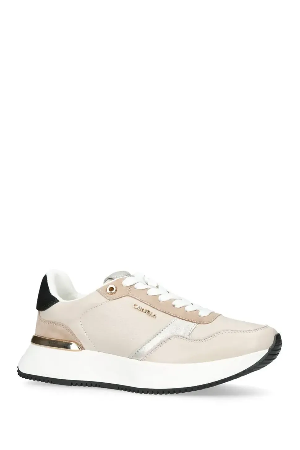 'Flare' Leather Trainers